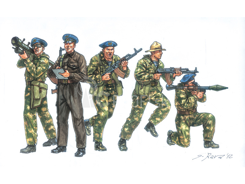 Italeri figúrky –  Soviet Special Forces „SPETSNAZ“ (1980s) (1:72)