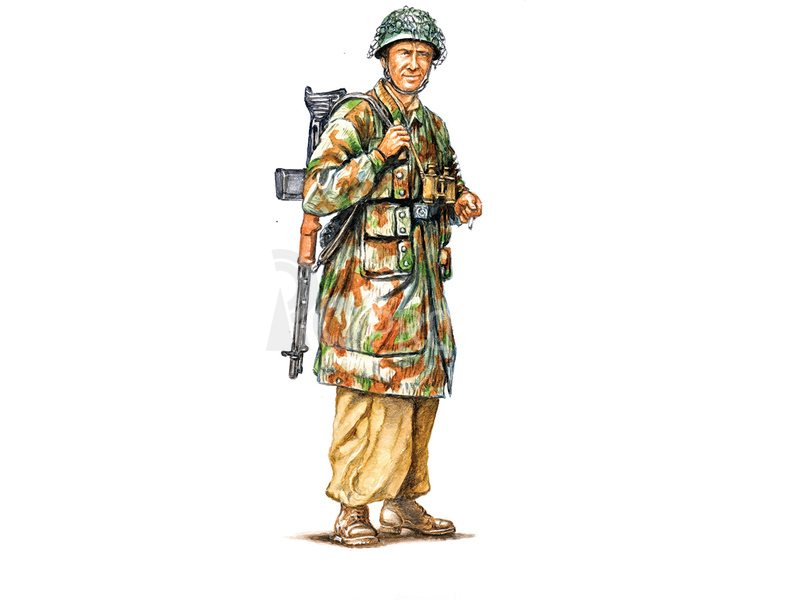 Italeri figúrky – WWII German paratroopers (tropical uniform) (1:72)