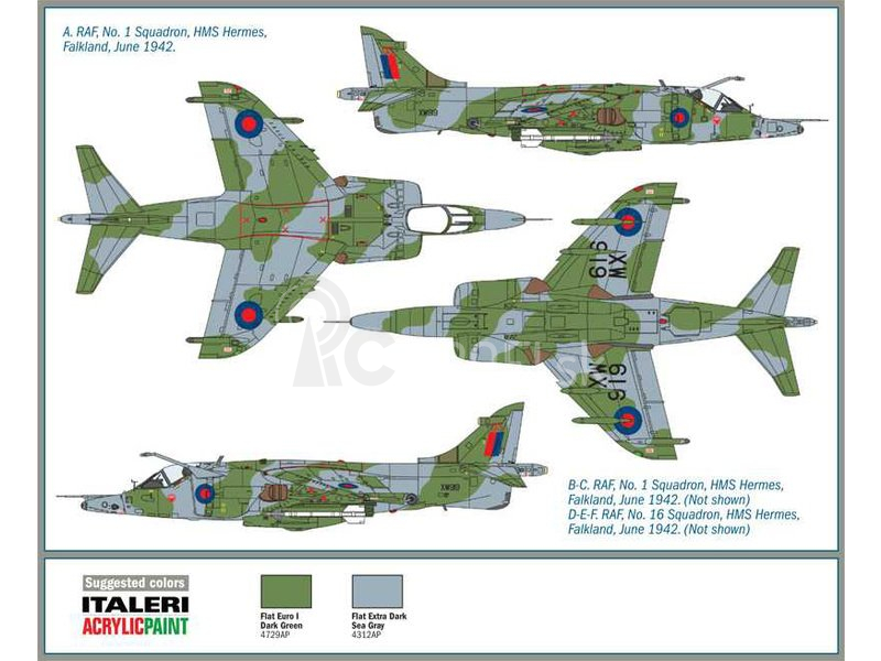 Italeri Harrier GR.3 (1:72)