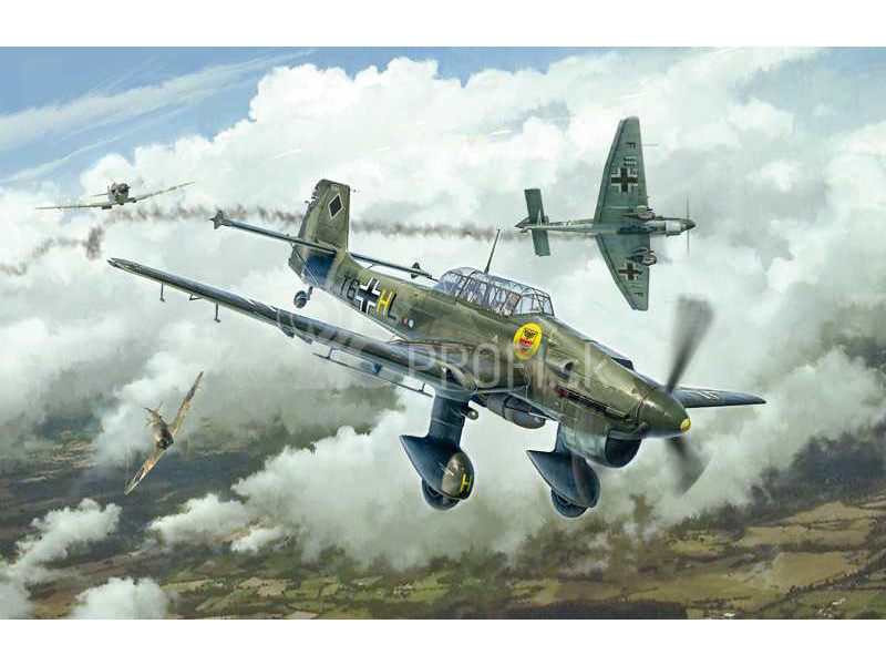 Italeri Junkers Ju-87B Stuka – bitka o Britániu 80. výročie (1:48)