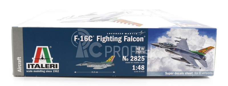 Italeri Lockheed martin F-16c Fighting Falcon Caccia Lietadlo 1978 1:48 /