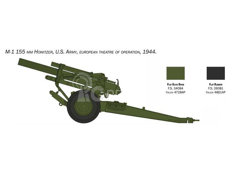 Italeri M1 155 mm Howitzer (1:35)