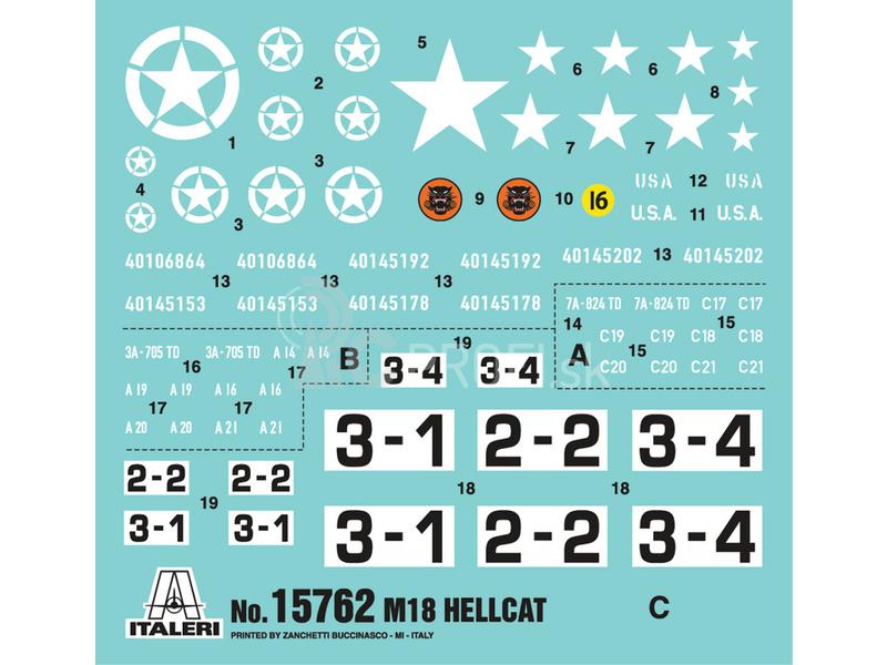 Italeri M18 Hellcat (1:56)