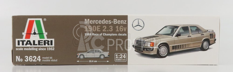 Italeri Mercedes benz 190e 2.3 16v (w201) N 11 Winner Nurburging Race Of Champion 1984 Ayrton Senna 1:24 /