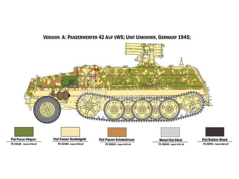 Italeri Panzerwerfer 42 auf SWS 15 cm (1:35)