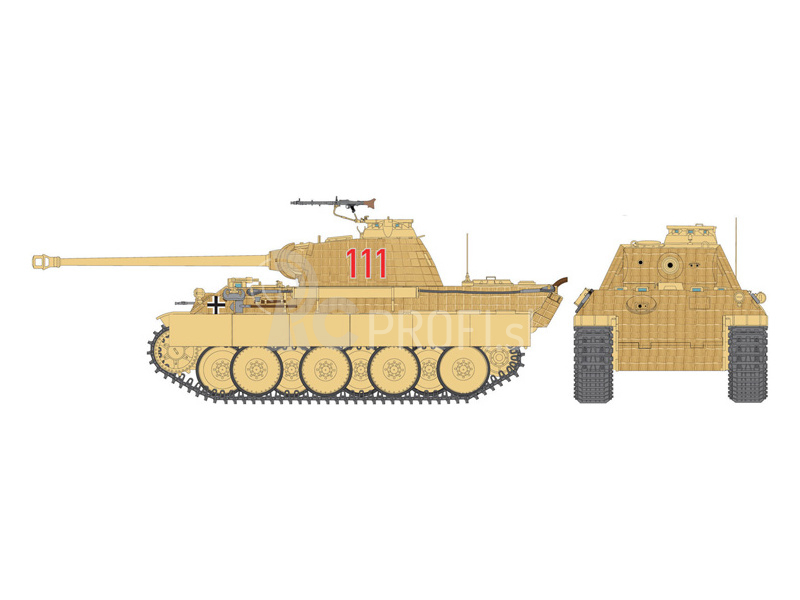 Italeri Wargames – Sd. Kfz. 171 Panther Ausf. A (1:56)