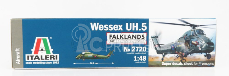 Italeri Westland lietadlo Wessex Uh.5 Helikoptéra Vojenská 1982 1:48 /