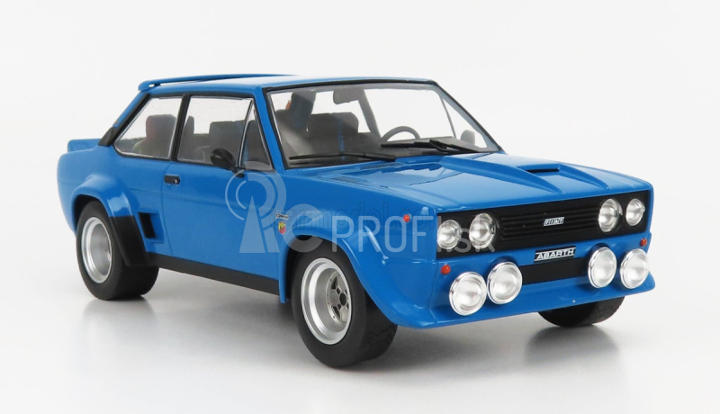 Ixo-models Fiat 131 Abarth (nočná verzia) Base Rally 1980 1:18 Modrá