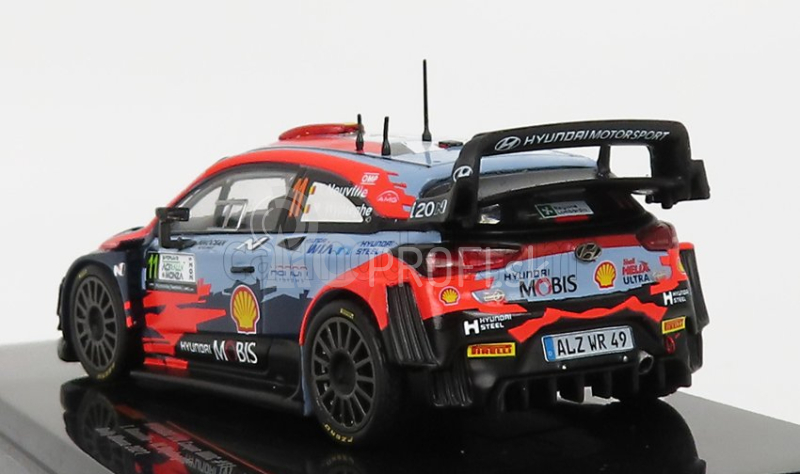 Ixo-models Hyundai I20 Coupe Wrc Mobis N 11 Rally Chorvátsko 2021 T.neuville - M.wydaeghe 1:43 2 Tóny Modrá červená
