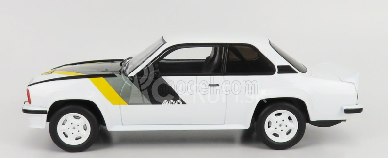 Ixo-models Opel Ascona B 400 1982 1:18 Bielo-žlto-sivá