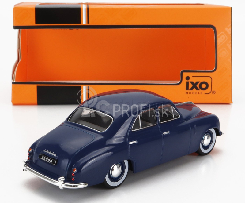Ixo-models Škoda 1200 Sedan 1952 1:43 Modrá