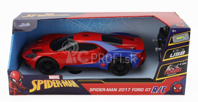 Jada Ford usa Gt 2017 - Spiderman 1:16 červená modrá