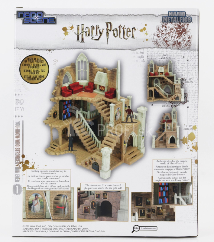 Jada Príslušenstvo Dioráma - Harry Potter Nebelvírska veža - Nano scéna 1:43 Rôzne