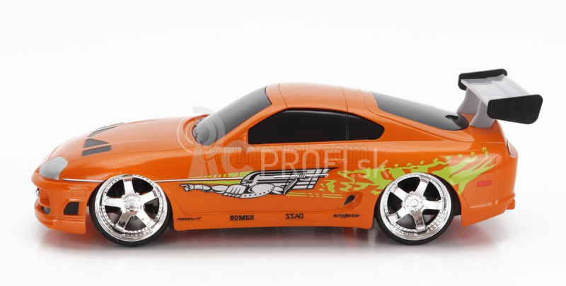 Jada Toyota Brian's Supra Mkiv 1995 - Paul Walker - Fast & Furious 1:16 Orange