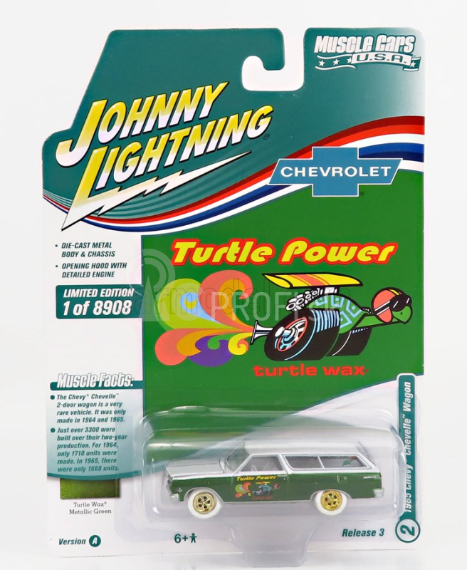 Johnny lightning Chevrolet Set Assortment 6 kusov 1:64 Rôzne
