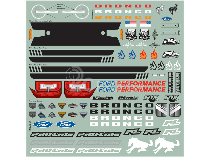 Karoséria Pro-Line 1:10 Ford Bronco 2021 (rázvor 290 mm)