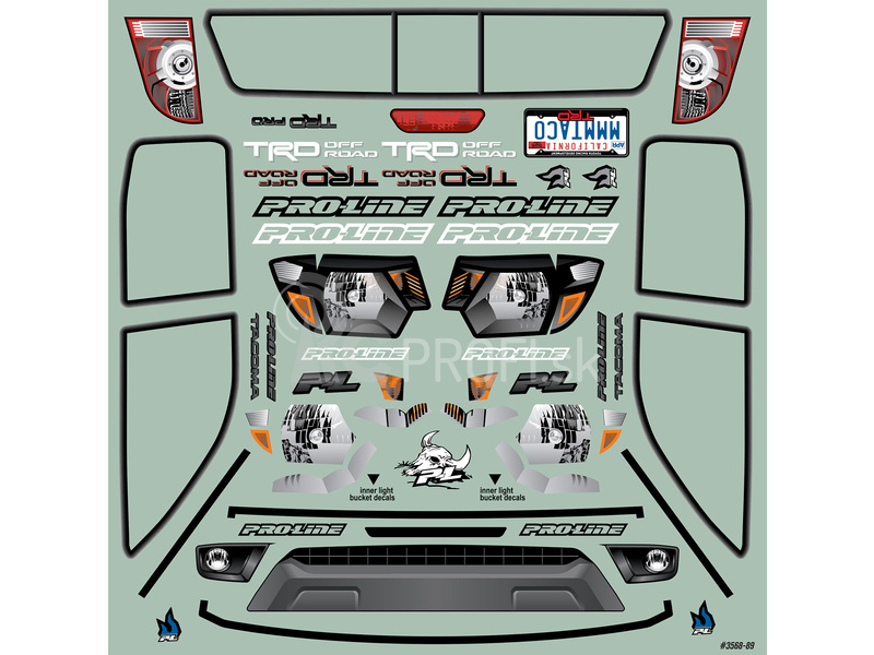 Karoséria Pro-Line 1:10 Toyota Tacoma TRD 2015 (Crawler 313mm)