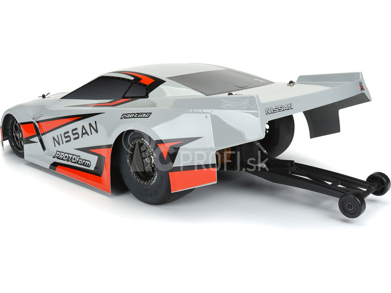 Karoséria PROTOform 1:10 Nissan GT-R R35 Pro šedá: Drag Car