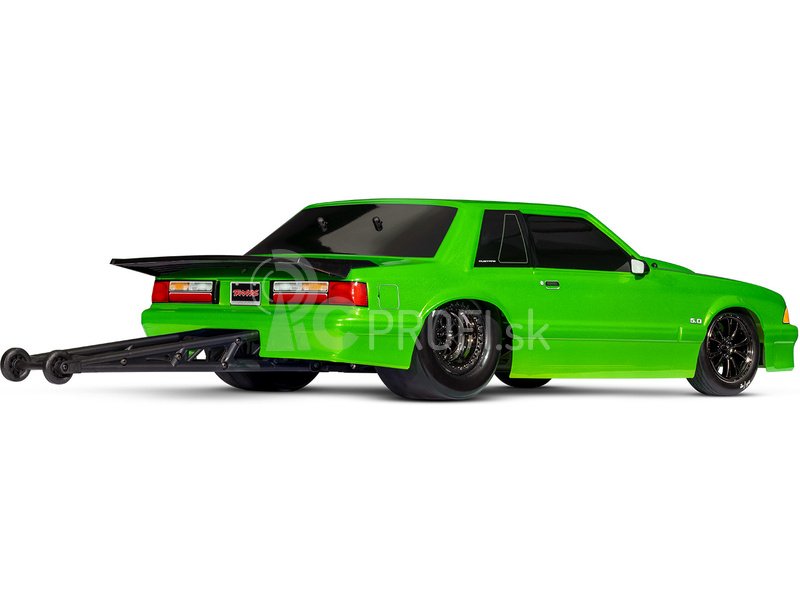 Karoséria Traxxas Ford Mustang v zelenej farbe