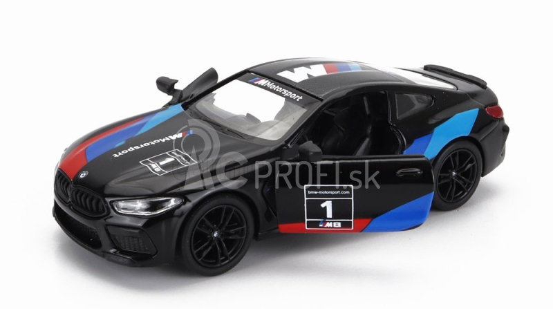 Kinsmart BMW radu 8 M8 Competition Coupe (f92) 2020 1:32 čierna