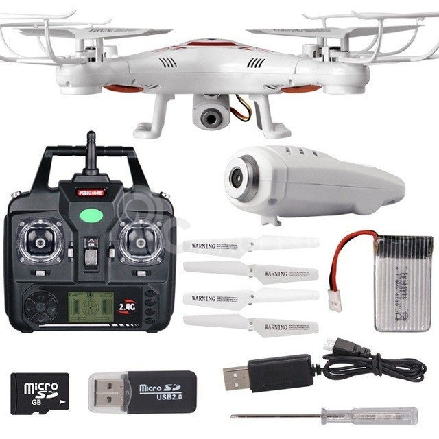 RC dron X5C-1 s HD kamerou, biela