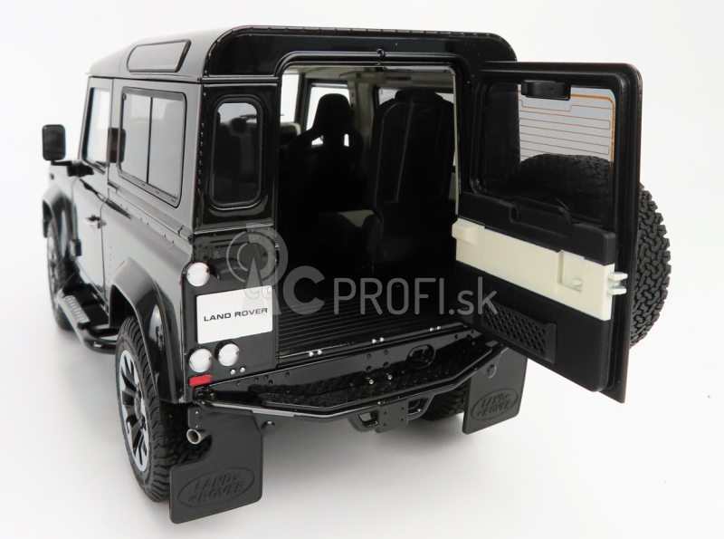 LCD model Land rover Defender 90 Works V8 70th Edition 2018 1:18 Black