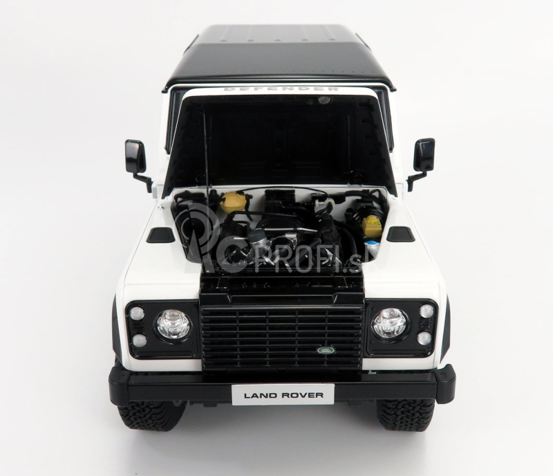 LCD model Land rover Defender 90 Works V8 70th Edition 2018 1:18 White