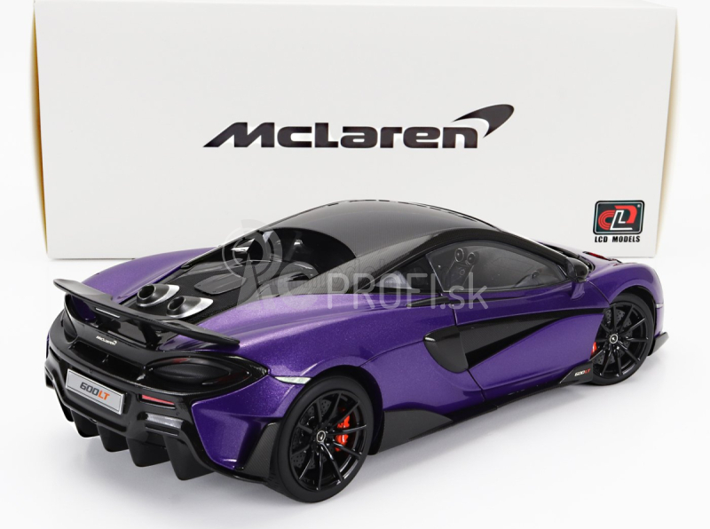 LCD model Mclaren 600lt 2018 1:18 Purple