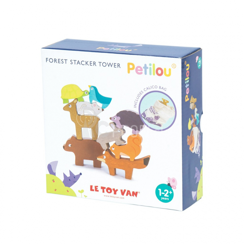Le Toy Van Petilou Skladacie vežové zvieratá