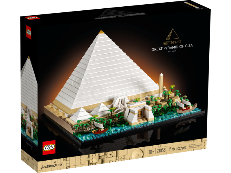 LEGO Architecture - Veľká pyramída v Gíze