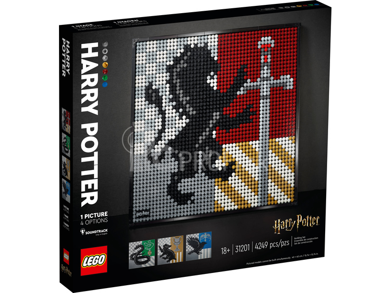 LEGO ART - Erby Harryho Pottera z Bradavickej vysokej školy