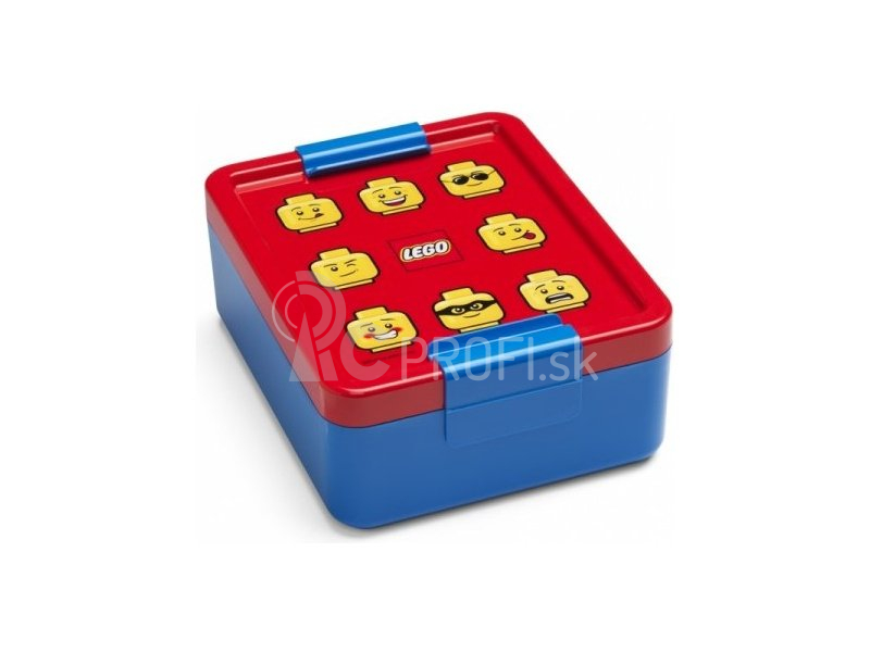 LEGO box na desiatu 170x135x69 mm – Iconic modrý