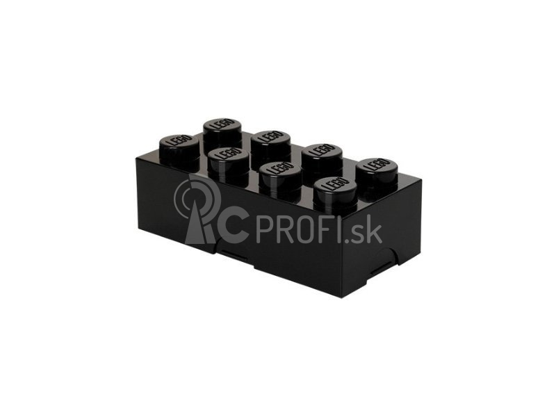 LEGO box na destiatu 100x200x75 mm – čierny