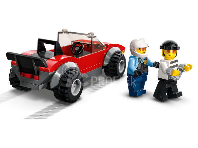 LEGO City - Automobilová naháňačka s policajnou motorkou