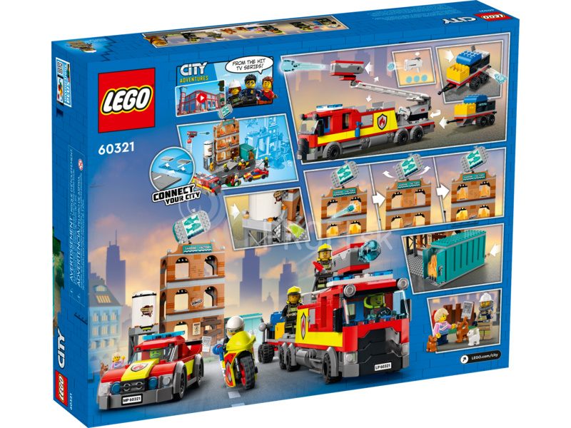 LEGO City - Hasičská stanica