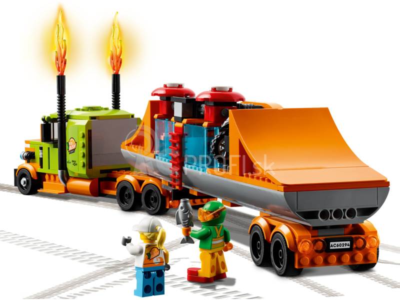 LEGO City - Kaskadérske auto