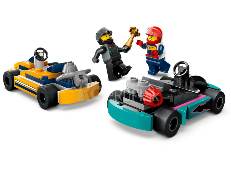 LEGO City - Motokáry s vodičmi