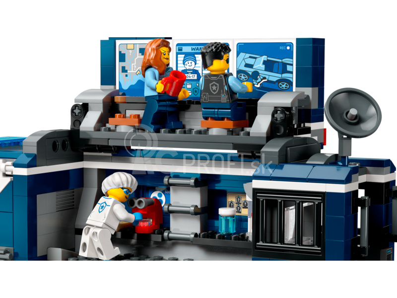 LEGO City - Policajné mobilné kriminalistické laboratórium