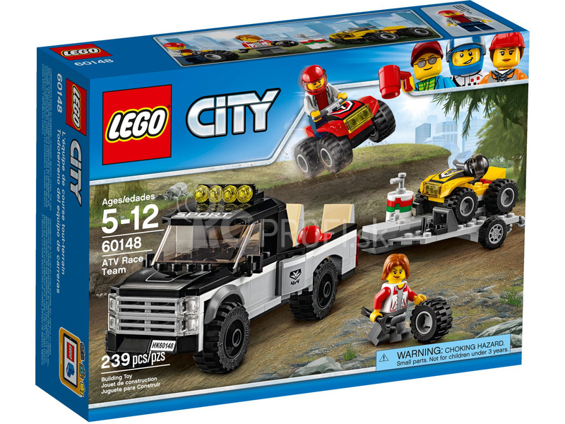 LEGO City – Pretekársky tím štvorkoliek