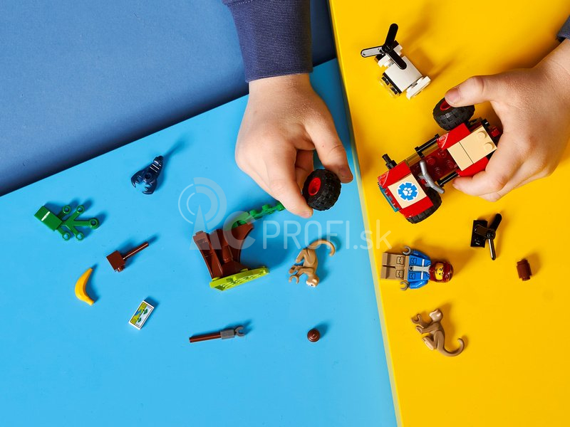 LEGO City – Záchranárska štvorkolka do divočiny