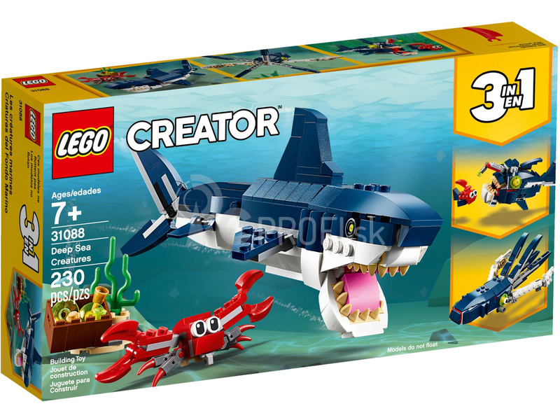 LEGO Creator – Hlbokomorské stvorenia
