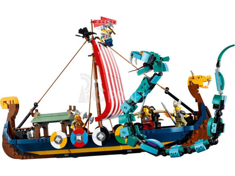 LEGO Creator - Vikingská loď a morský had
