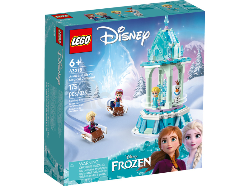 LEGO Disney Princezná - Anna a Elsa na čarovnom kolotoči