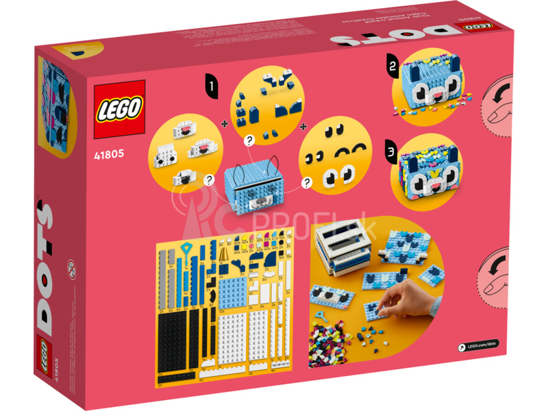 LEGO DOTs - Kreatívna zásuvka pre zvieratá