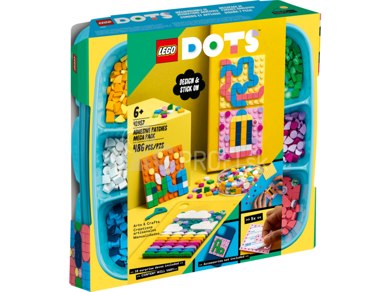 LEGO DOTs - Mega balenie samolepiacich záplat