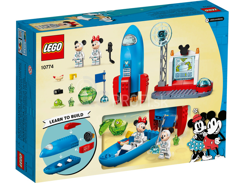 LEGO DUPLO – Myšiak Mickey a Myška Minnie ako astronauti