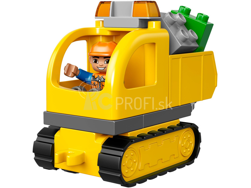LEGO DUPLO – Pásový bager a nákladiak