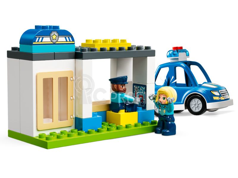 LEGO DUPLO - Policajná stanica a vrtuľník