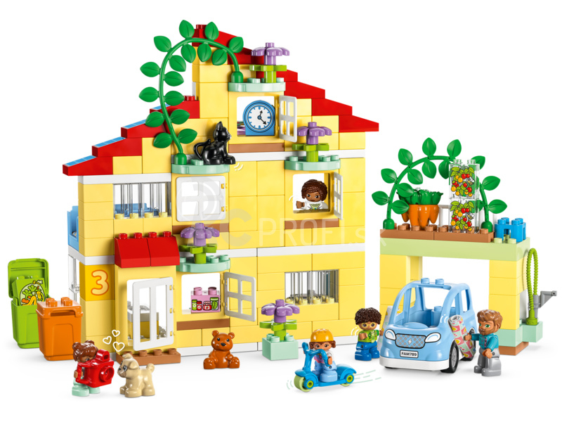 LEGO DUPLO - Rodinný dom 3 v 1