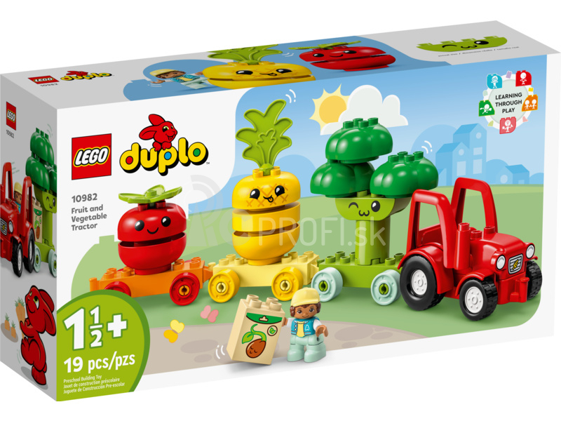 LEGO DUPLO - Traktor so zeleninou a ovocím